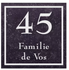 Natuursteen naamborden afmeting 20 x 20 cm