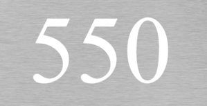  Aluminium huisnummerplaten