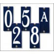 Emaille huisnummer koppelbaar 
