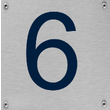 Huisnummerbord van Aluminium