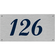 Huisnummerbordjes Aluminium